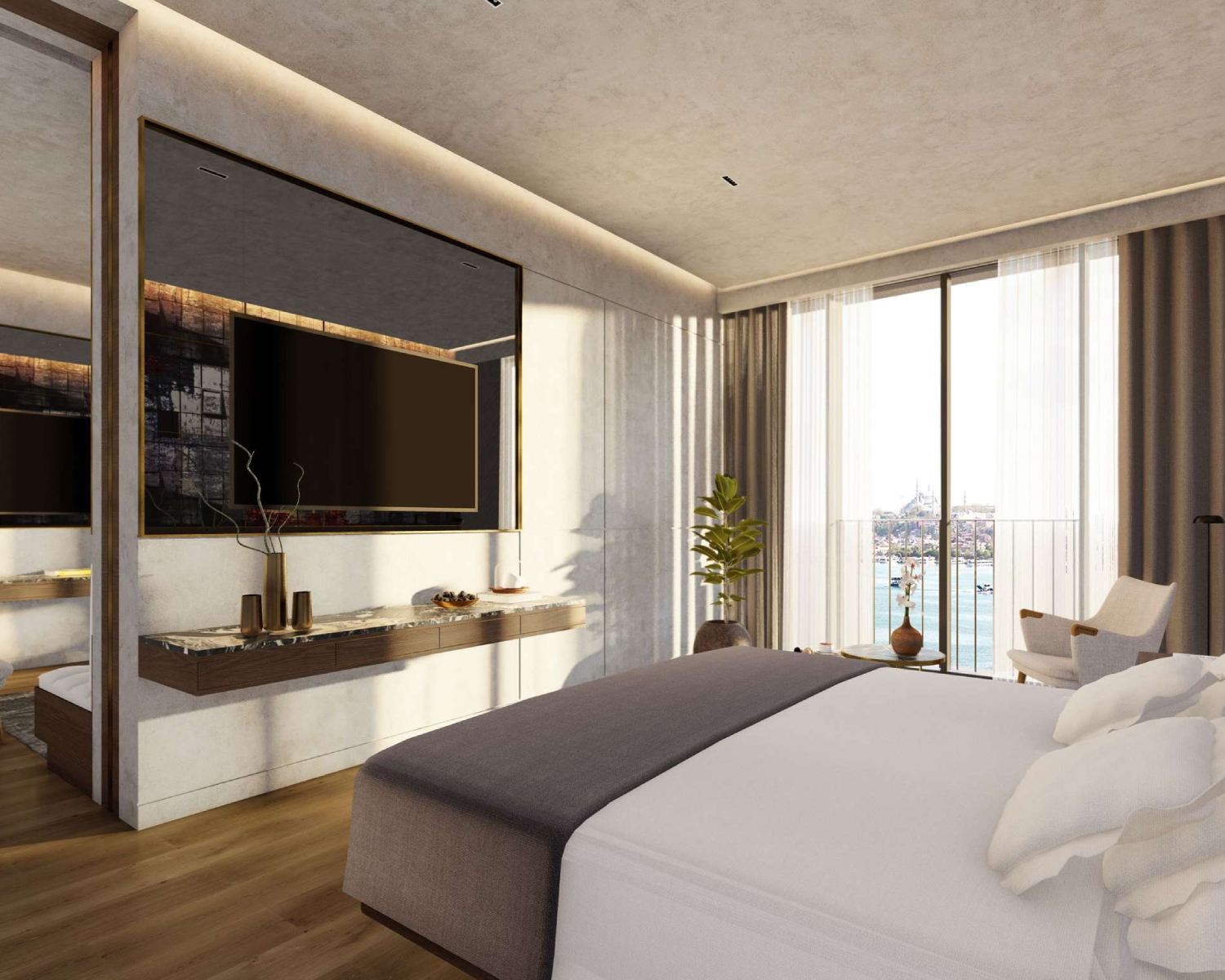 One Bedroom Premium Suite Sea View with Balcony