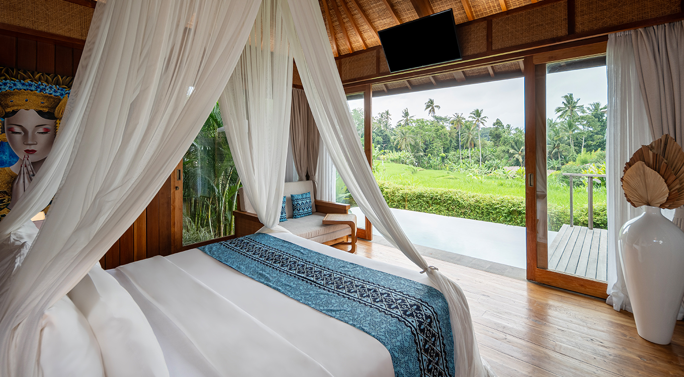 One Bedroom Pool Villa Rice Field View