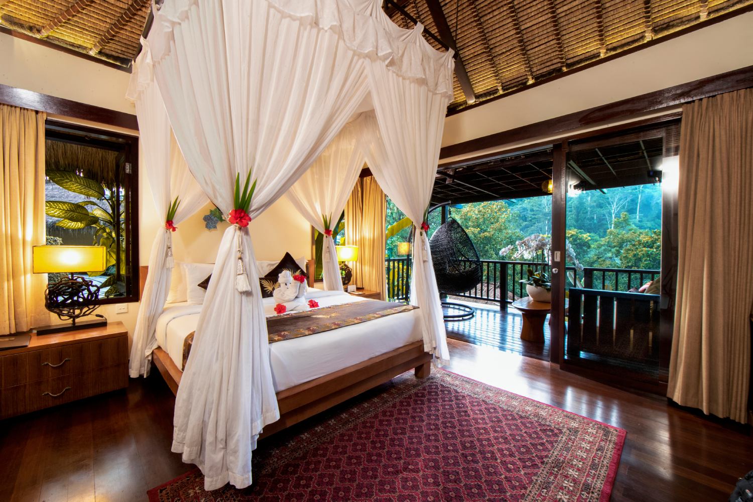 Villa con vistas a la selva