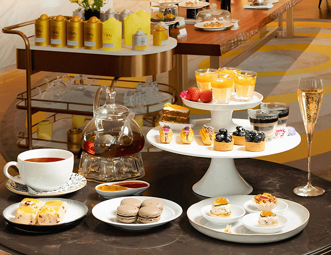 LUXURIOUS UNLIMITED AFTERNOON TEA